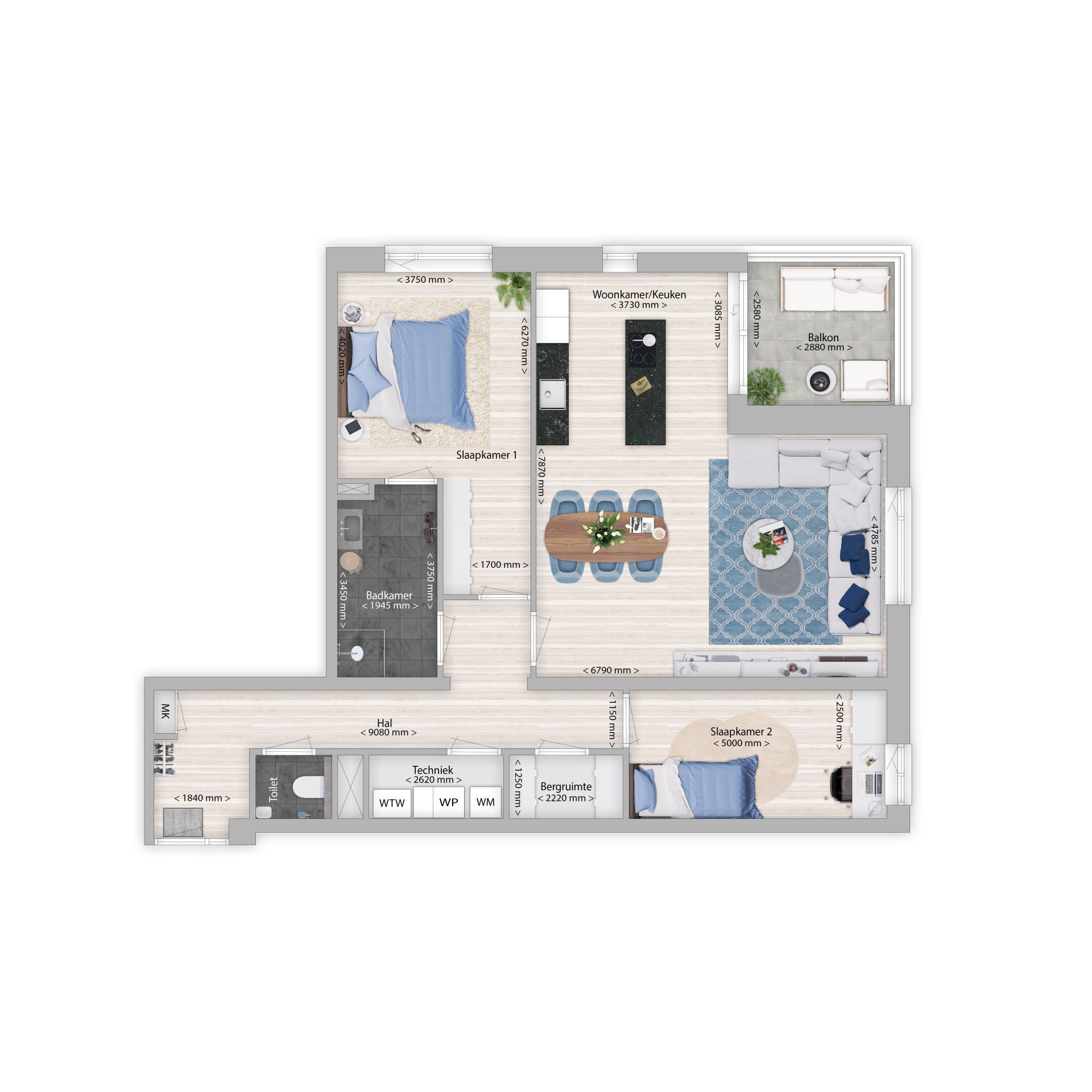 Plattegrond plattegrond woningtype d1, bouwnummer 11 D1 Florant