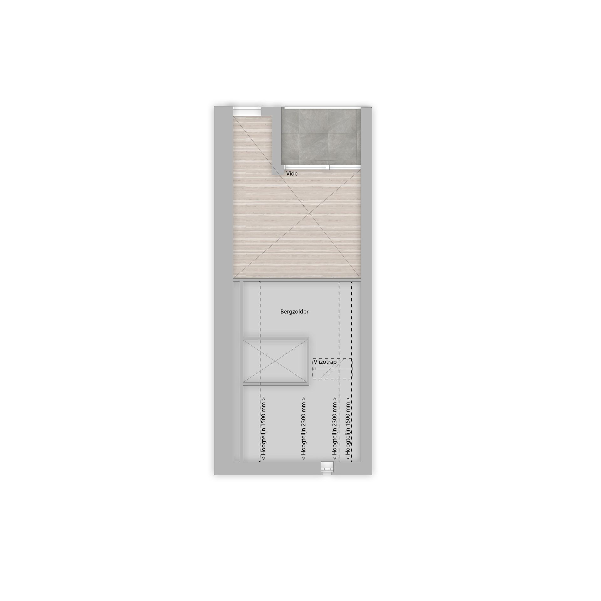 Plattegrond plattegrond entresol woningtype f1, bnr 34 F1 Florant